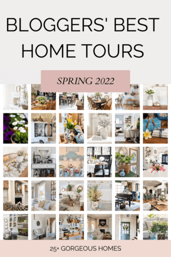 graphic for spring home tour