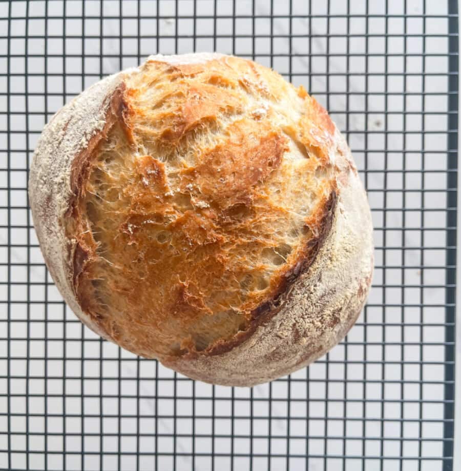On The Menu May 9th- no knead bread