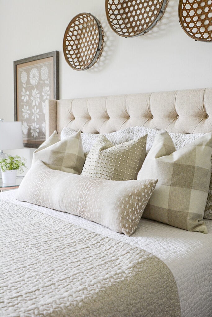 simple summer decorating ideas- summer bed