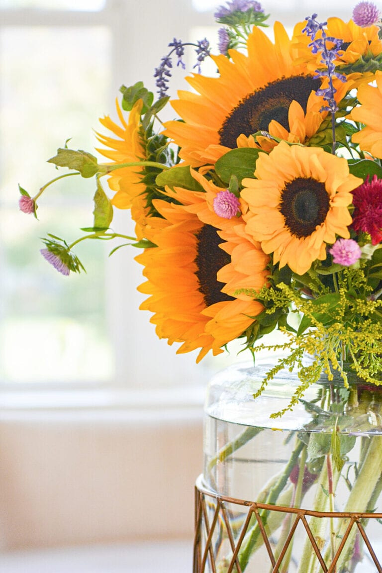 Decorating With Sunflowers