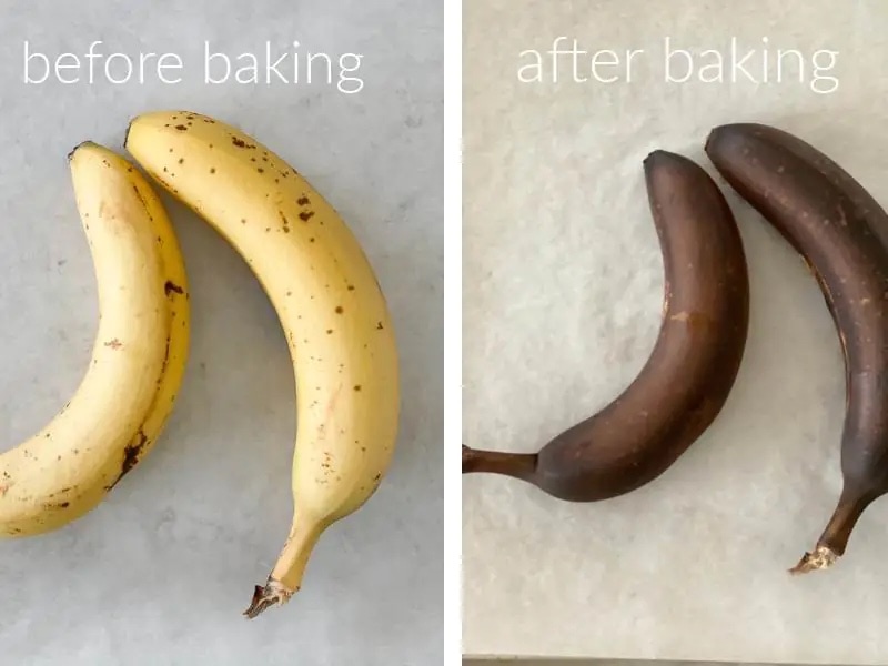 BANANA BREAD RECIPE- ripe and overripe bananas