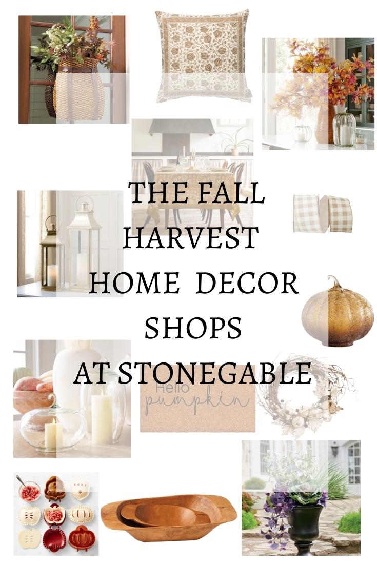 Welcome To The Fall Harvest Shops At StoneGable