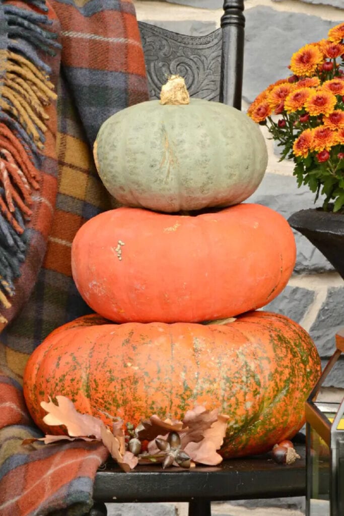 FALL PUMPKINS- stacked pumpkin