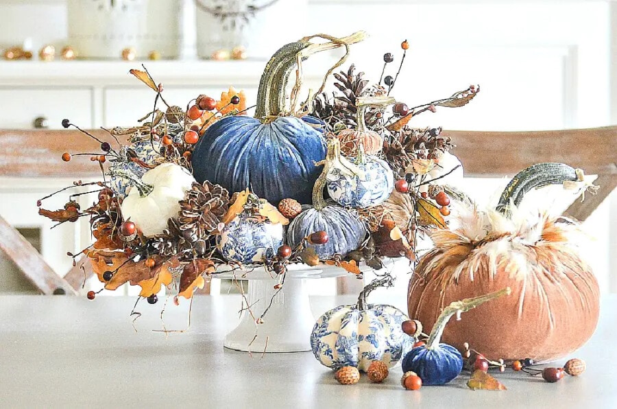 FALL PUMPKINS- pumpkin arrangement
