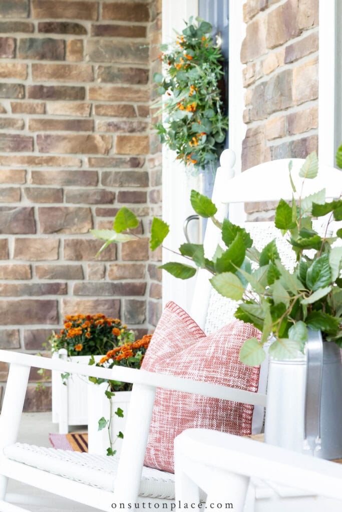 fall porch ideas- on sutton place