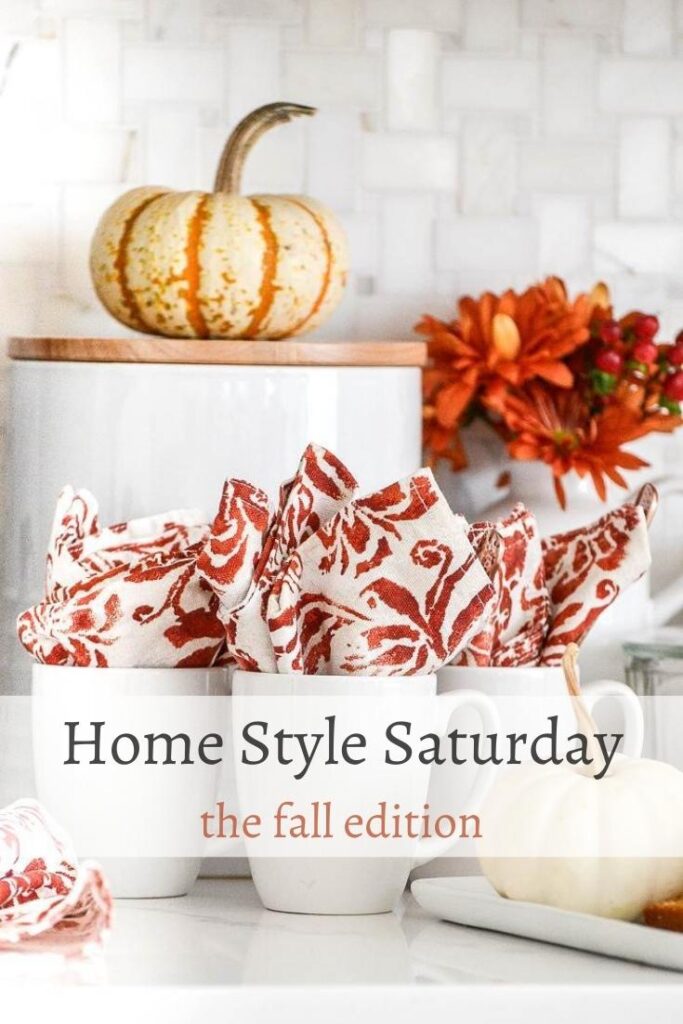 graphic for HOME STYLE SATURDAY