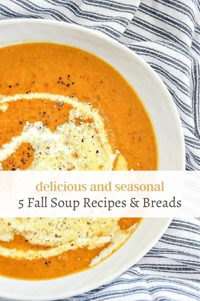5 FALL SOUP RECIPES-PIN FOR POST