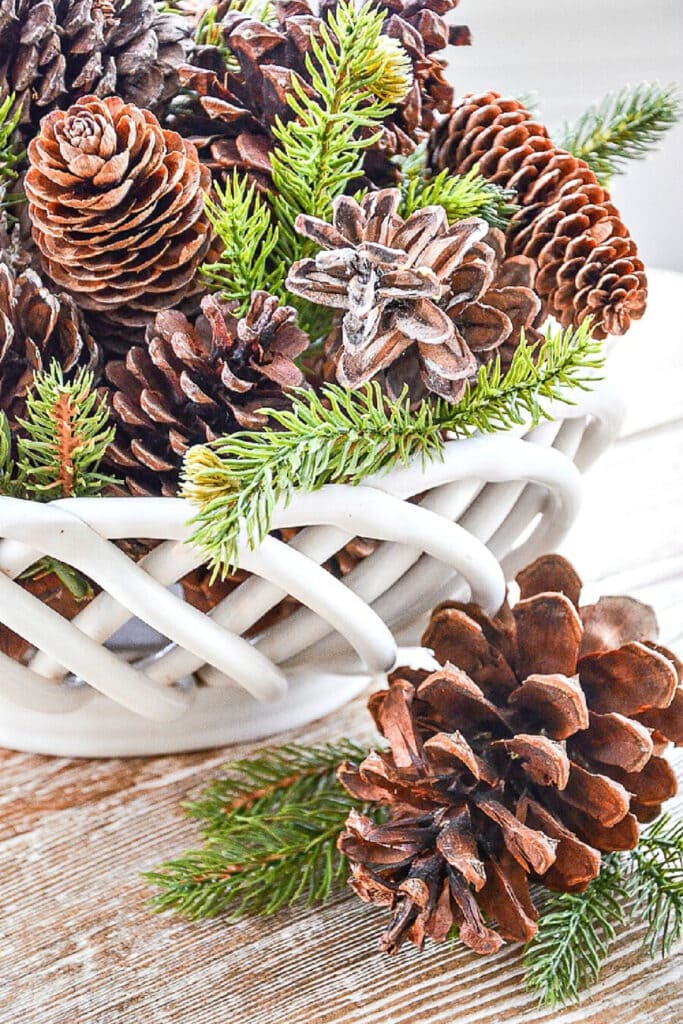 Best things to do in November- scented pinecones