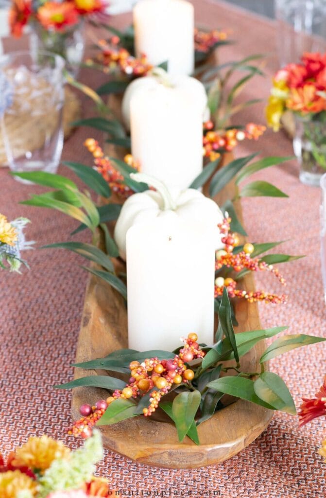  Weekly Wednesday Wishlist #72- fall tablescape with candles