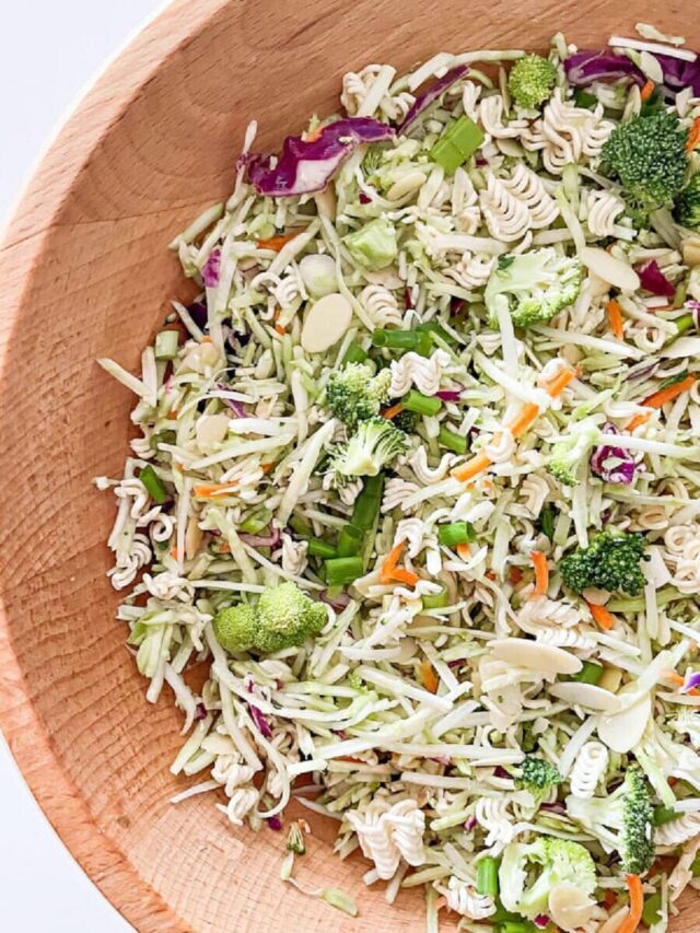 Asian Ramen Noodle Salad Story