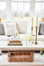 Easy Winter Decor Ideas for your Coffee Table - StoneGable
