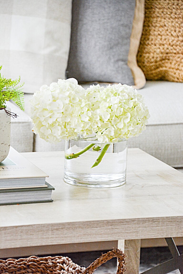 Easy Winter Decor Ideas for your Coffee Table - StoneGable