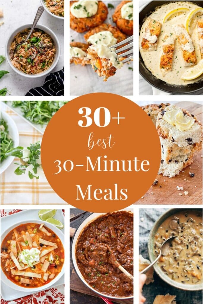 30 minute meals pin