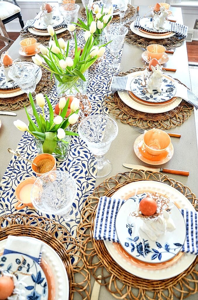 EASTER TABLE DECOR- EASTER TABLE
