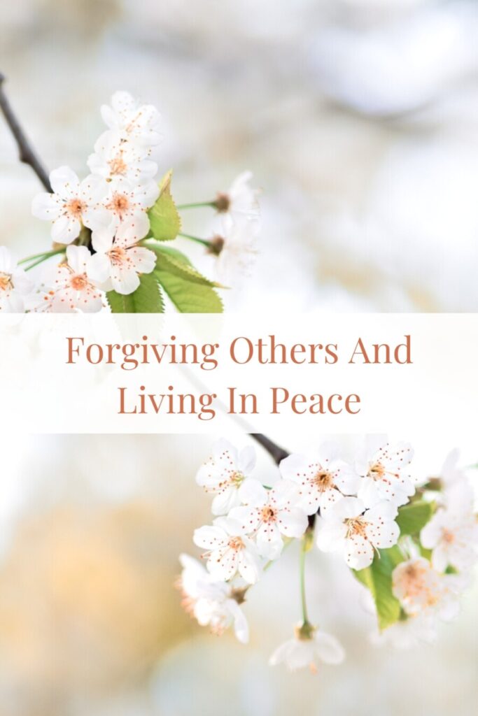 FORGIVING OTHERS- PIN
