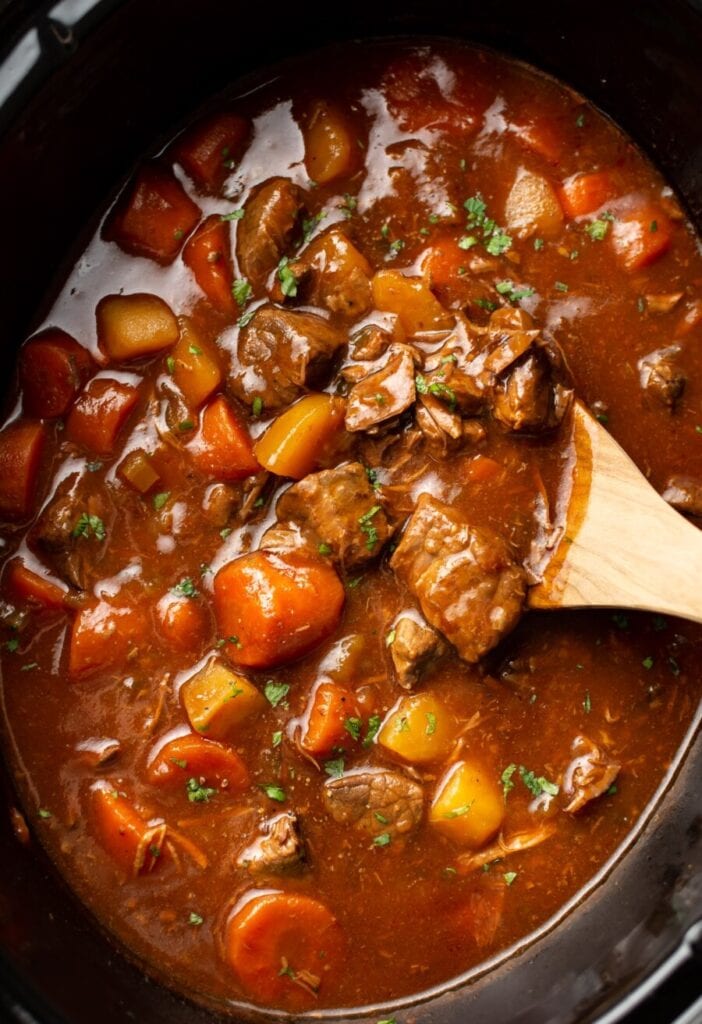 best slow cooker recipes-beef stew