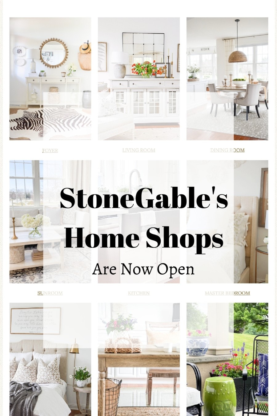 Now you Can Shop StoneGable’s Home Shops