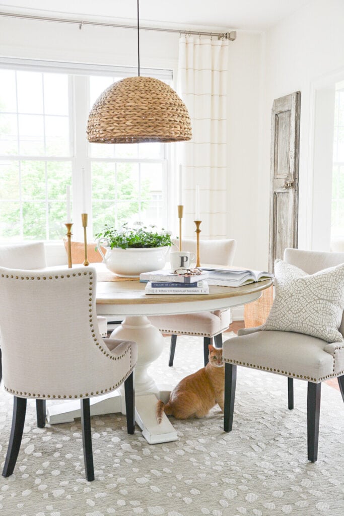SUMMER HOME TOUR- SUMMER DINING ROOM