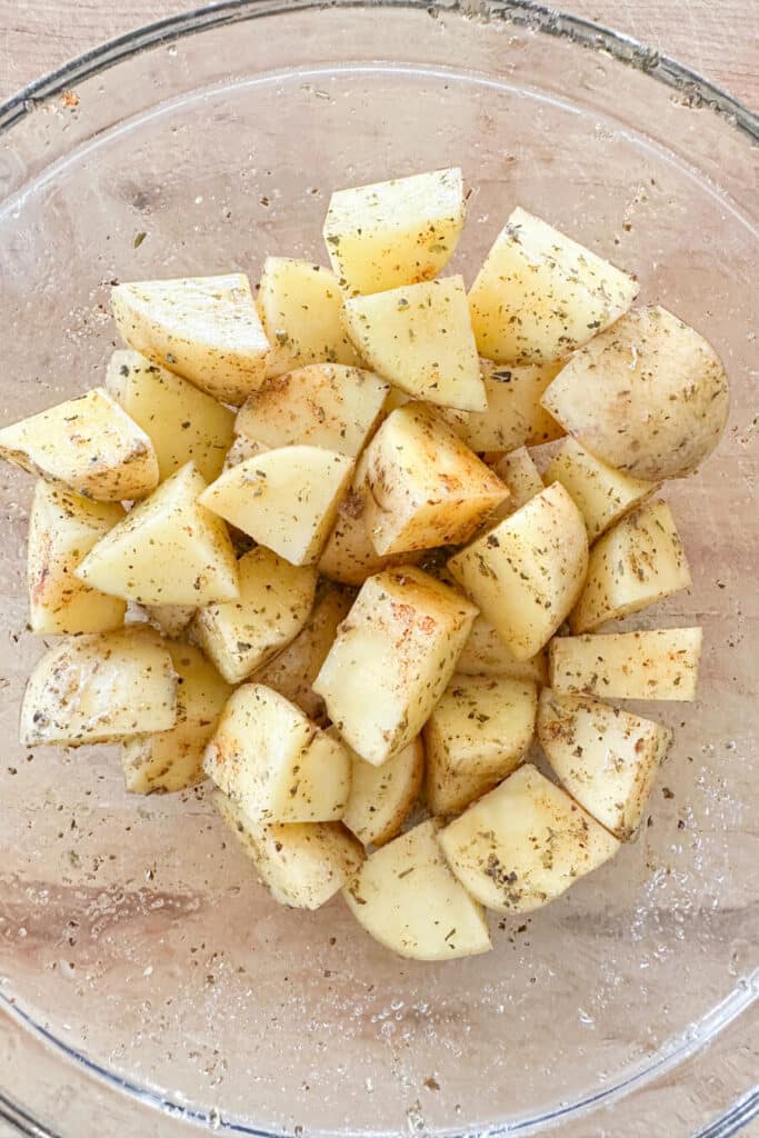 POTATOES IN A BOWL