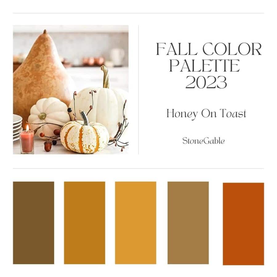 fall color palette