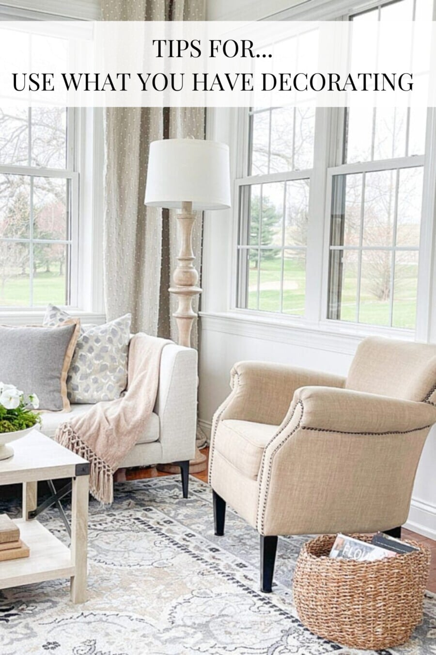 Decorate With Less: Use What You Have To Decorate Your Home - StoneGable