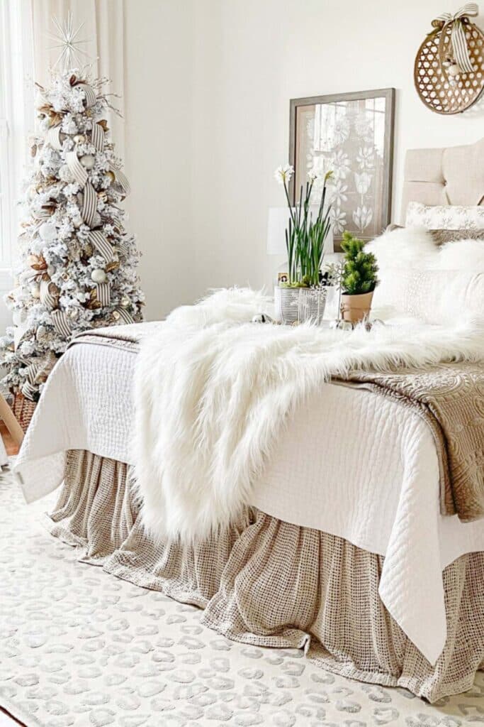 Christmas bedroom