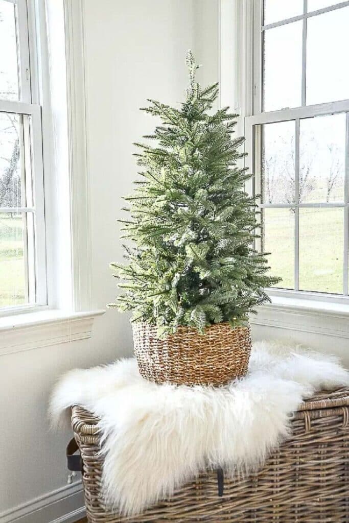 TABLETOP CHRISTMAS TREE- bare tree