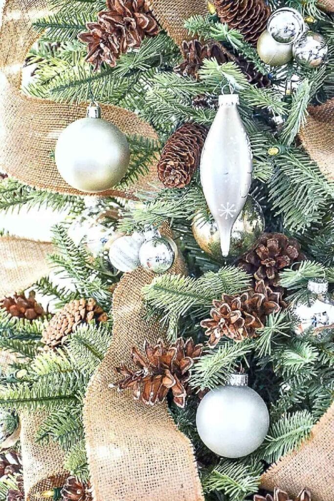 TABLETOP CHRISTMAS TREE-decorated tree