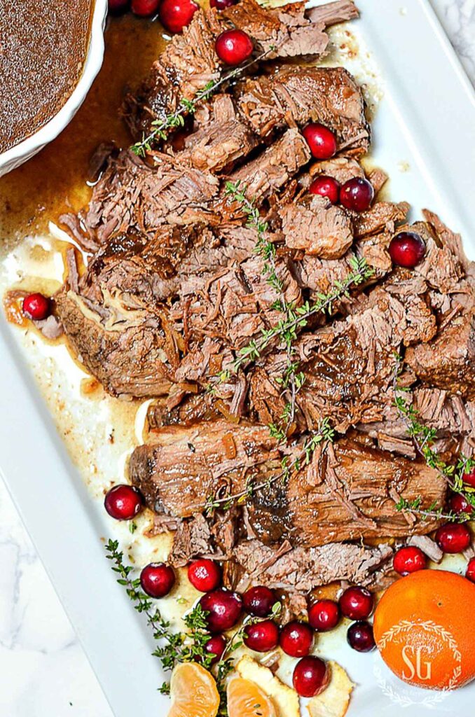 WHAT TO DO FOR CHRISTMAS now- Holiday beef brisket