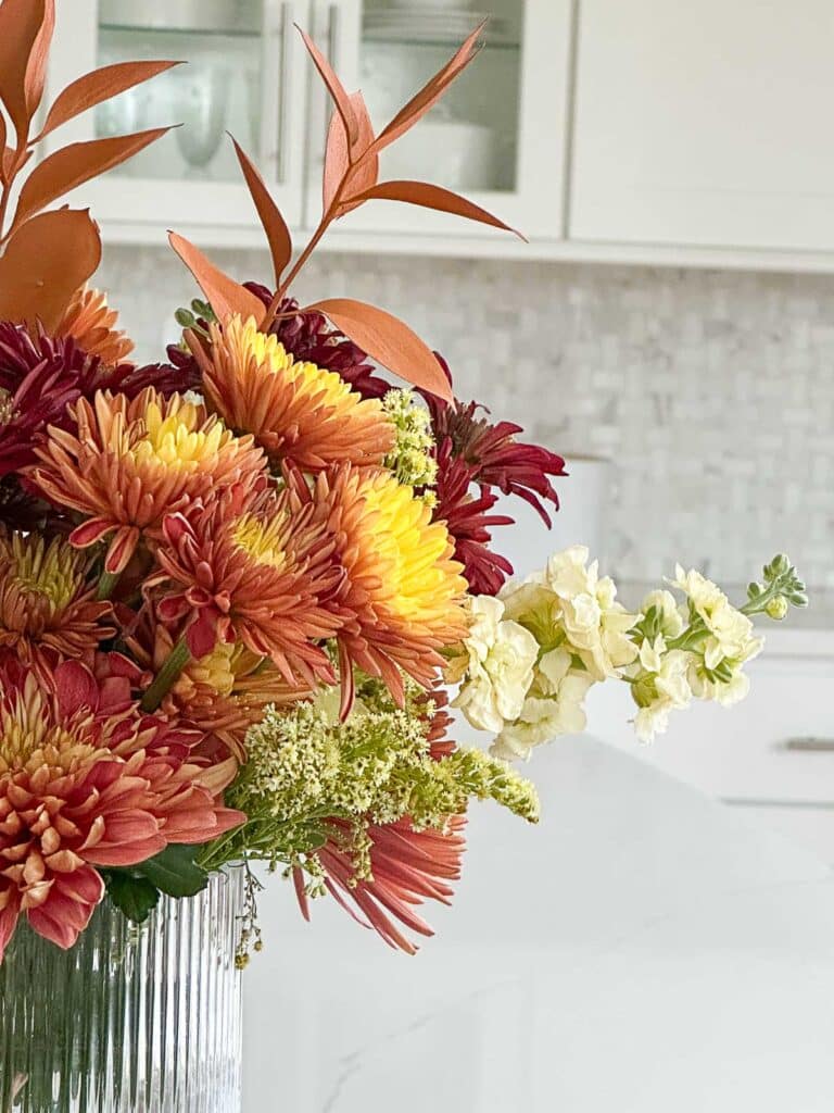 THANKSGIVING COFFEE BAR- fall inspired flowers