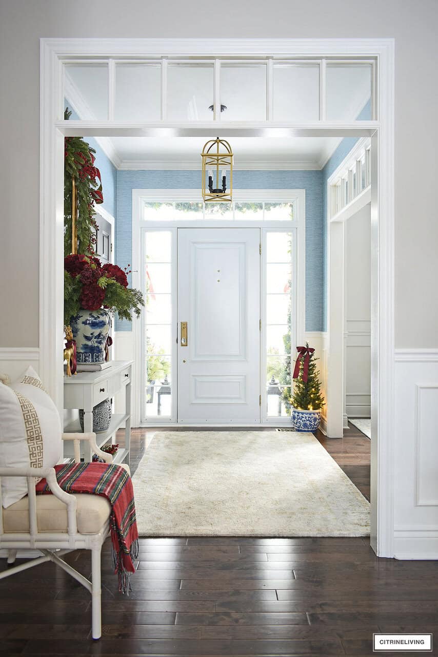 Thanksgiving & Christmas Prep + Christmas Entryway + Franklin, NC Cabin ...